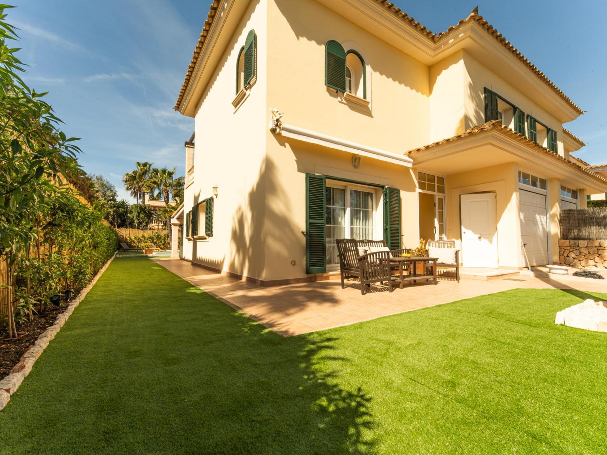 Casa Pinsa - Grosszuegiges Mediterran-Stilvolles Ferienhaus Mit Eigenem Pool In Puig De Ros Llucmajor  Dış mekan fotoğraf